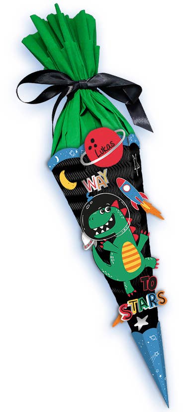 “Space Dino” mini decoration set