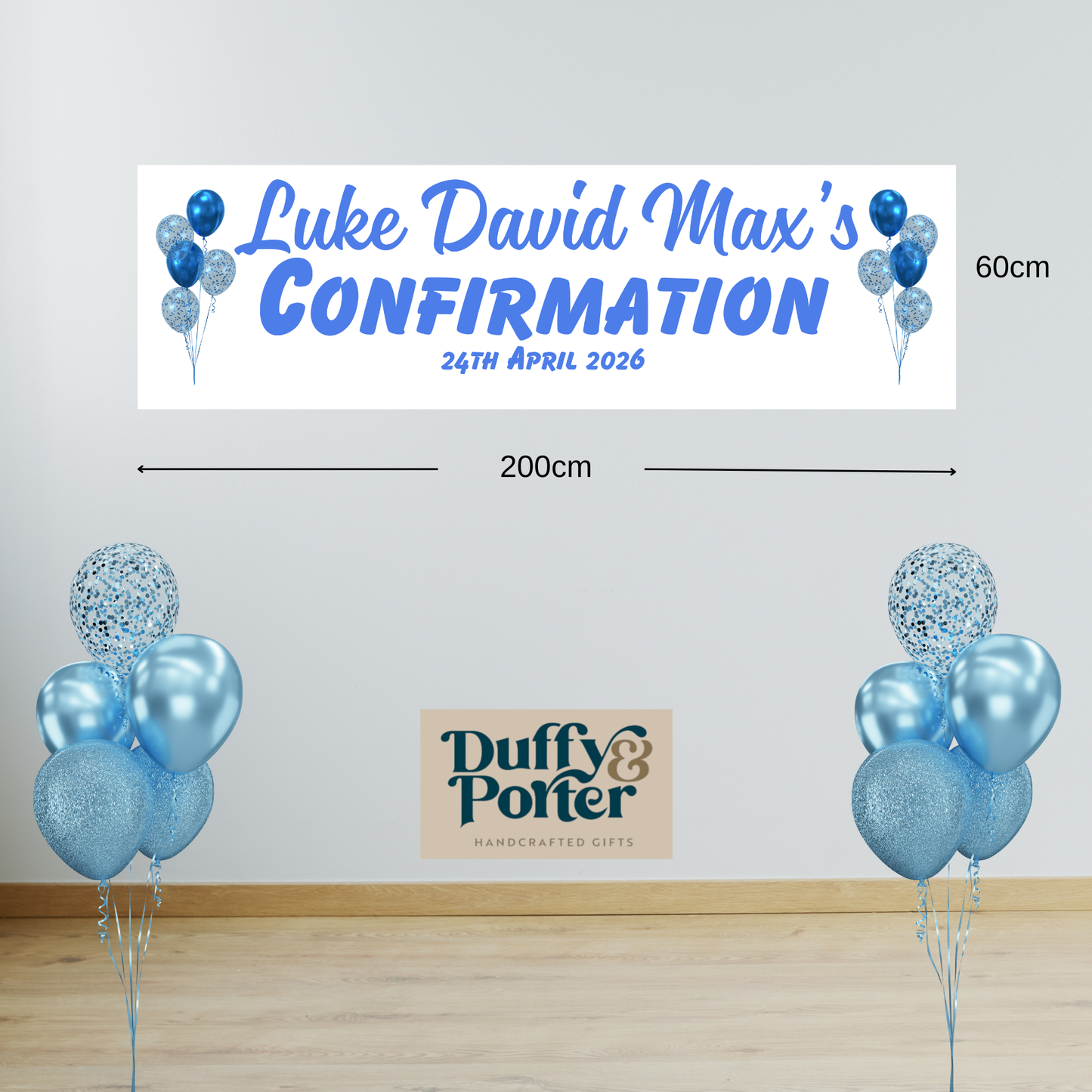 "Luke" Party Banner -sustainable