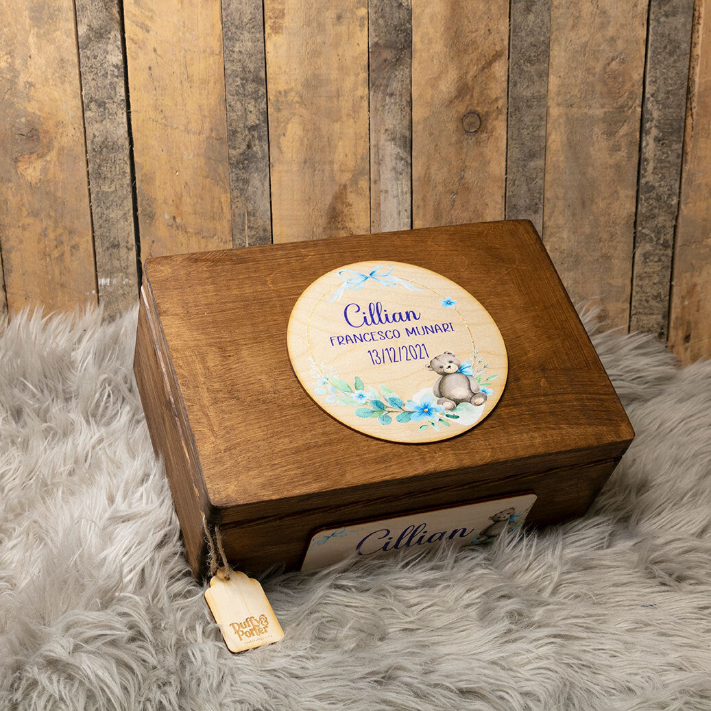 Keepsake Box Thomas Teddy