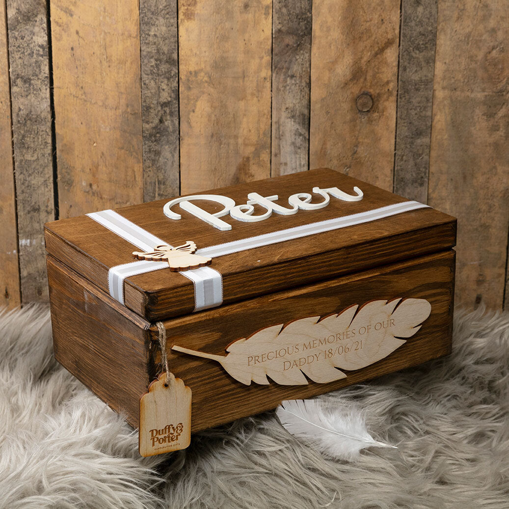 Keepsake Box Lyndsey Memory (Varnish Stain Only)