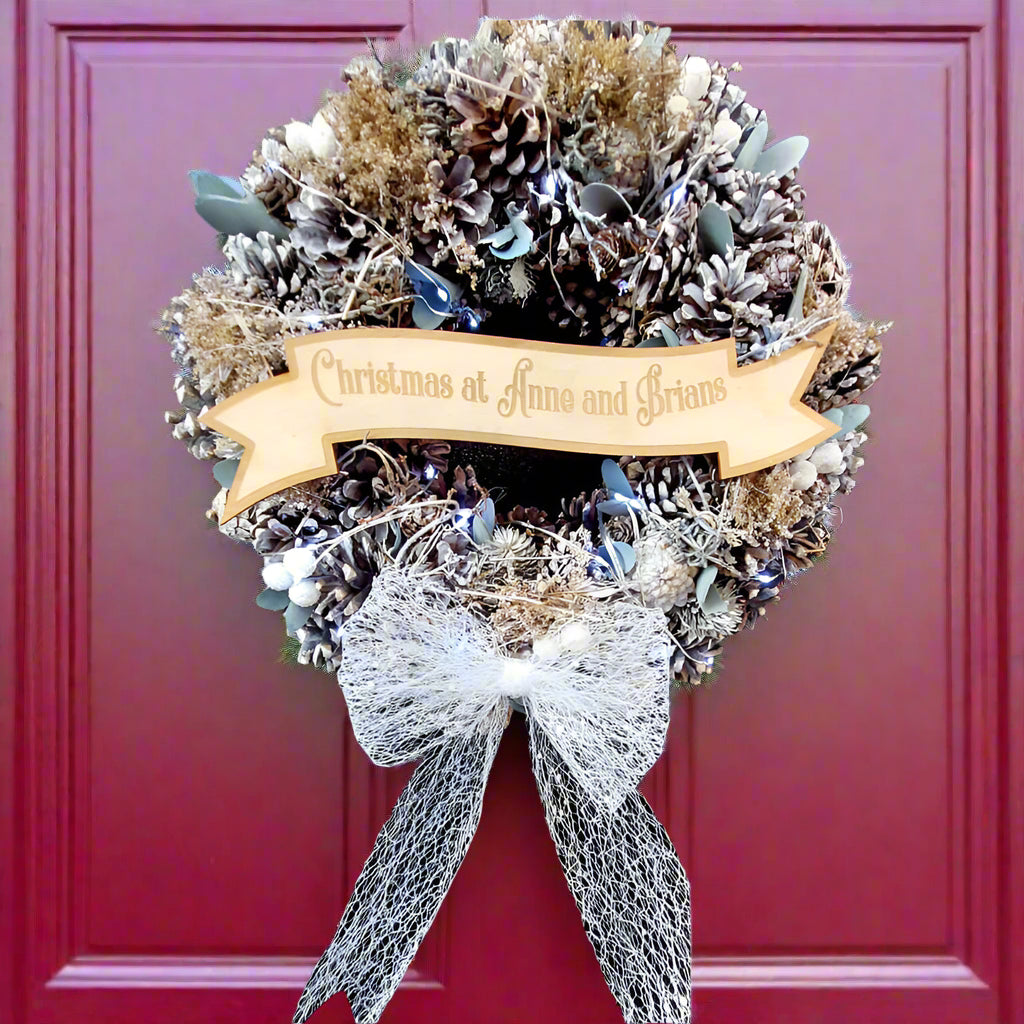 Winters Day Christmas Wreath
