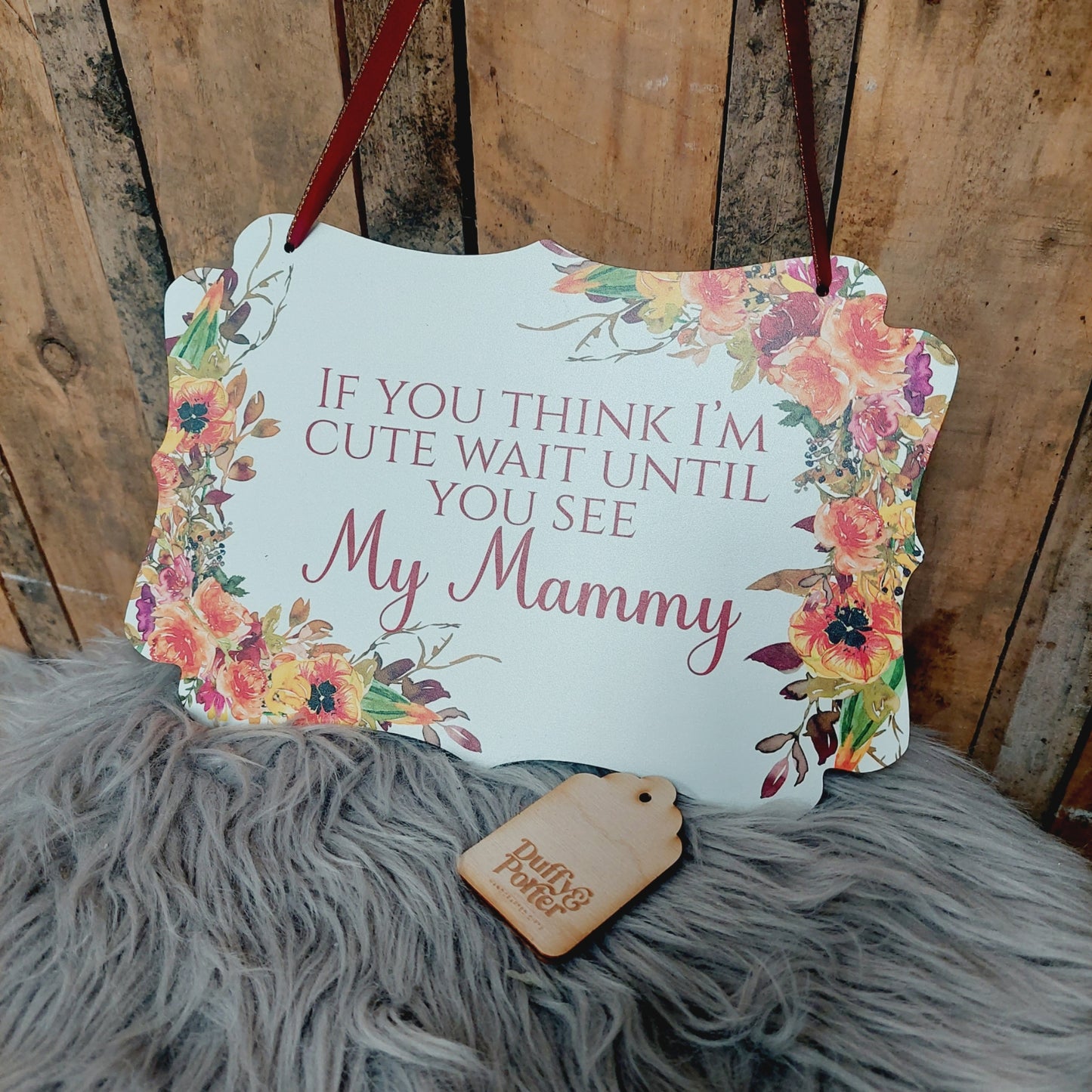 "Autumnal" Personalised Wedding Sign