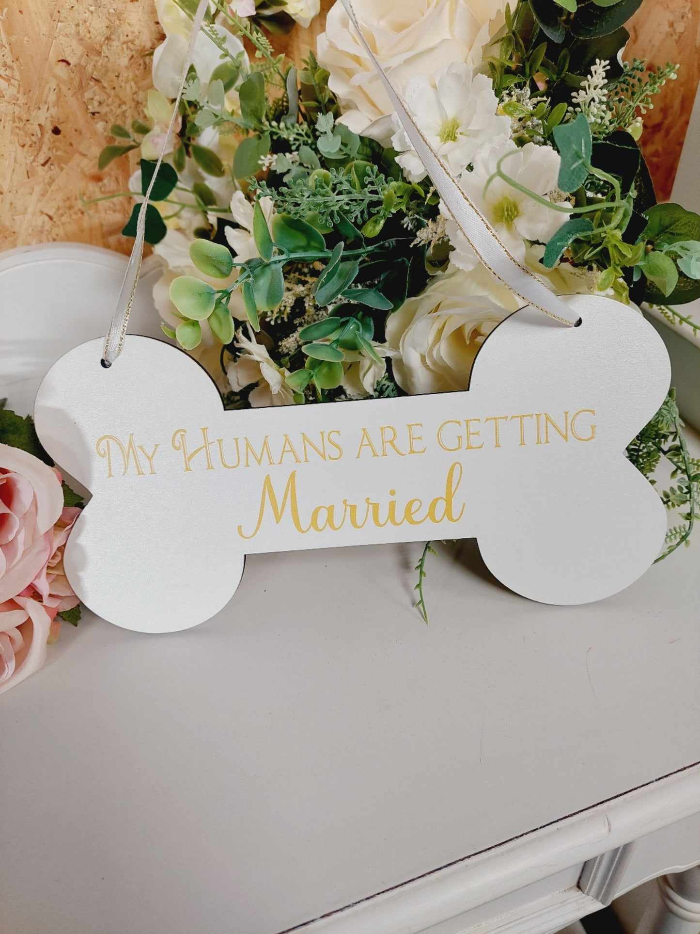 Wedding Sign - Dog groom sign