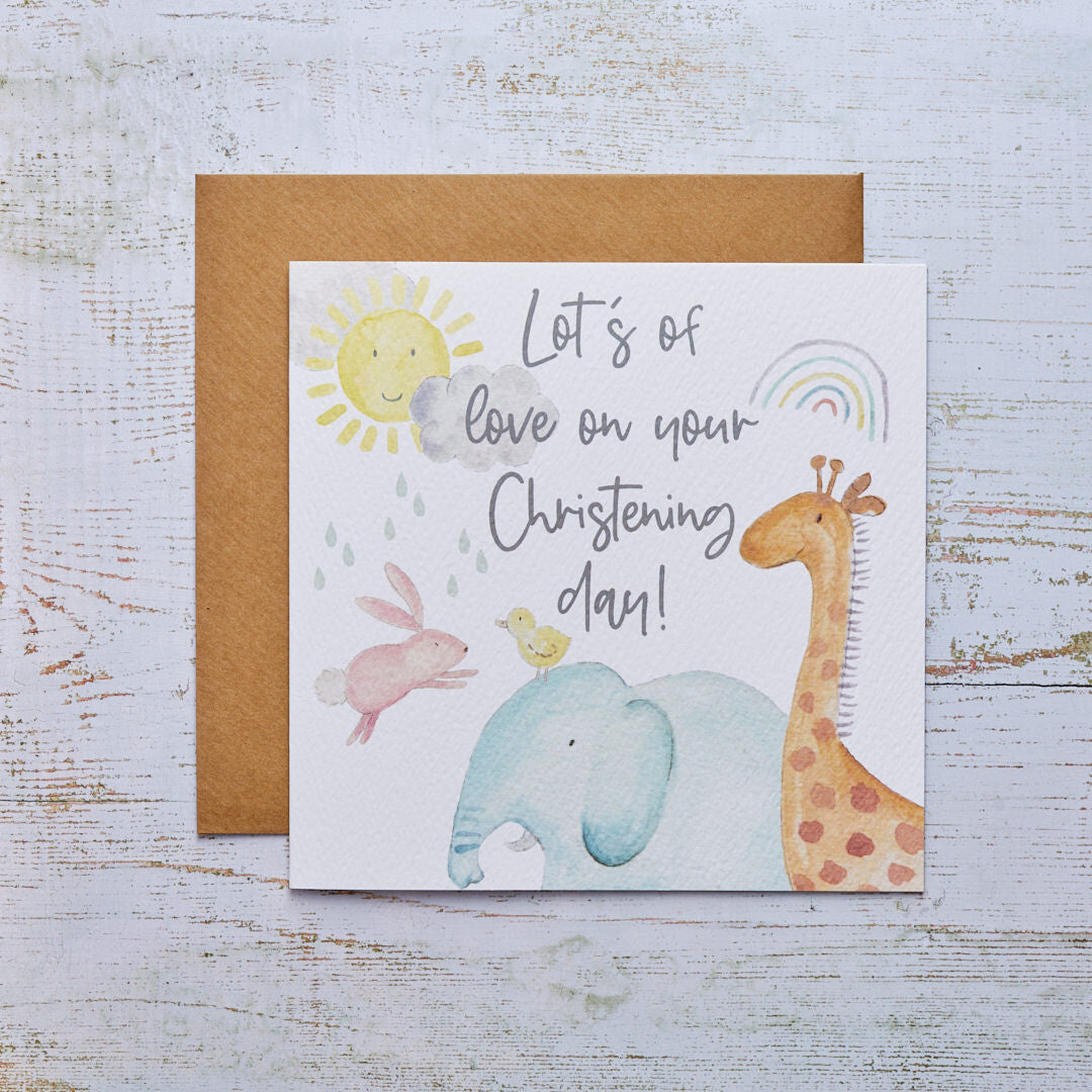 CHRISTENING DAY CARD