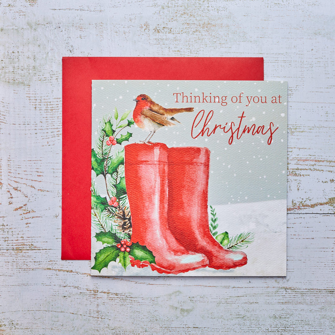 THINKING OF YOU AT CHRISTMAS CARD