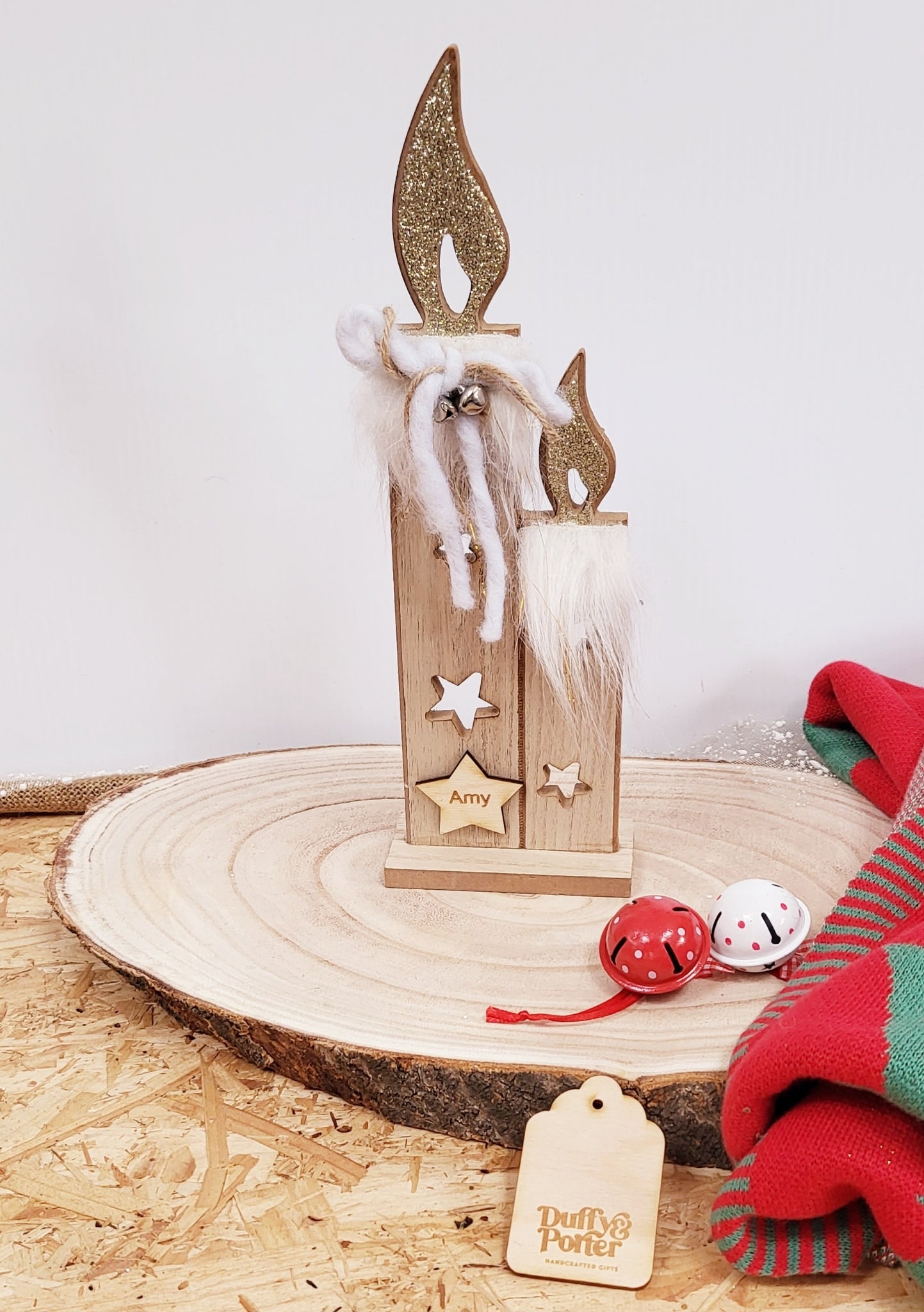 Personalised Wooden Memory Candles