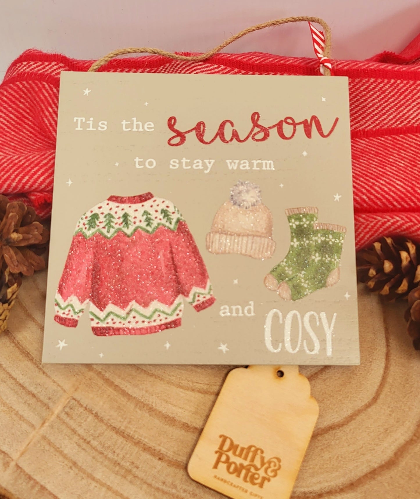 Tis the Season Plaque