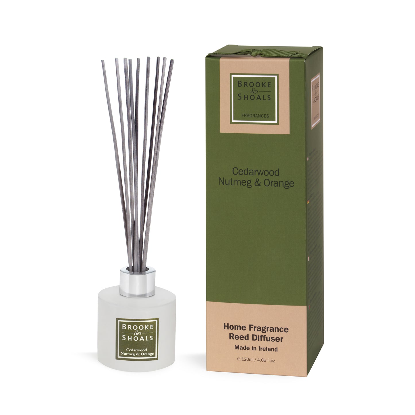 Reed Diffuser- Cedarwood Nutmeg & Orange