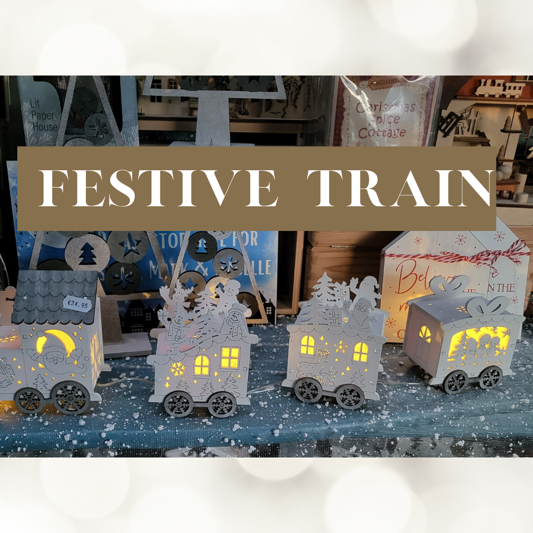 3D CHRISTMAS TRAIN