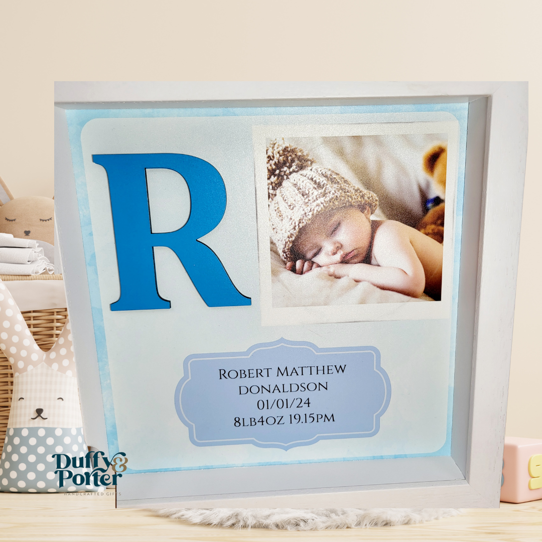 Baby Frame Blue Beauty