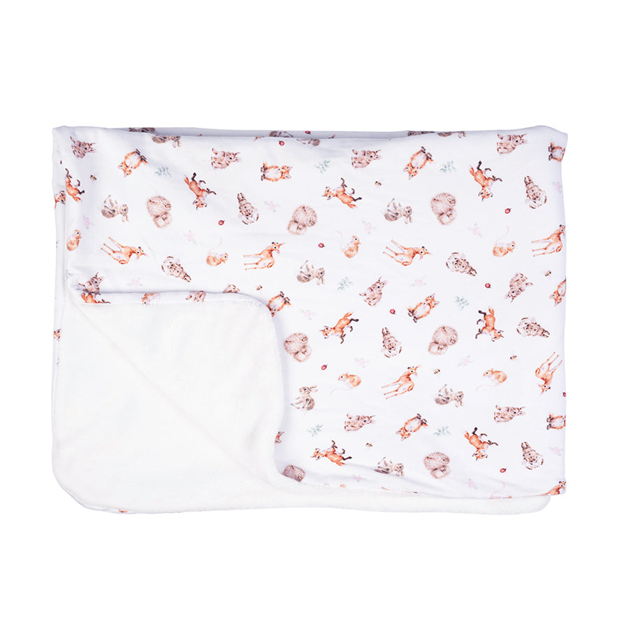 LITTLE FOREST BABY BLANKET