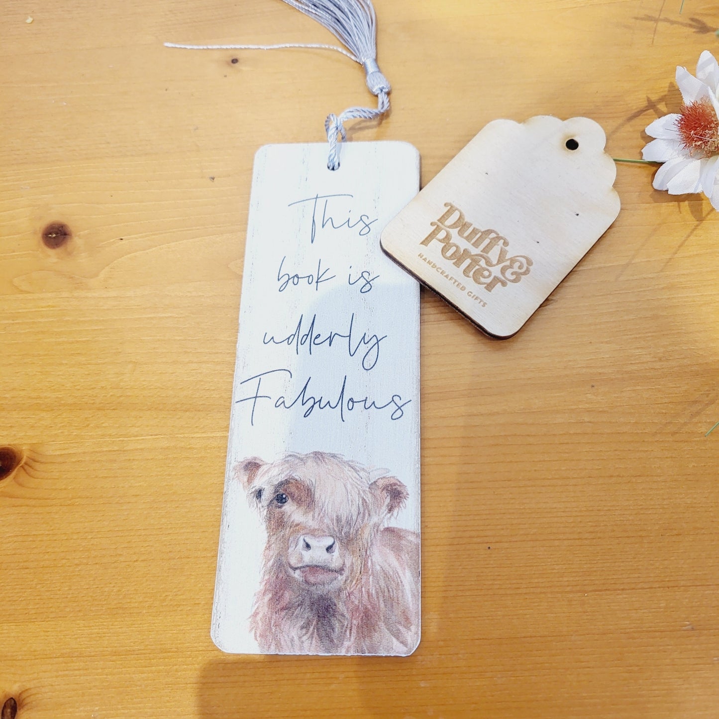 Udderly fabulous bookmark