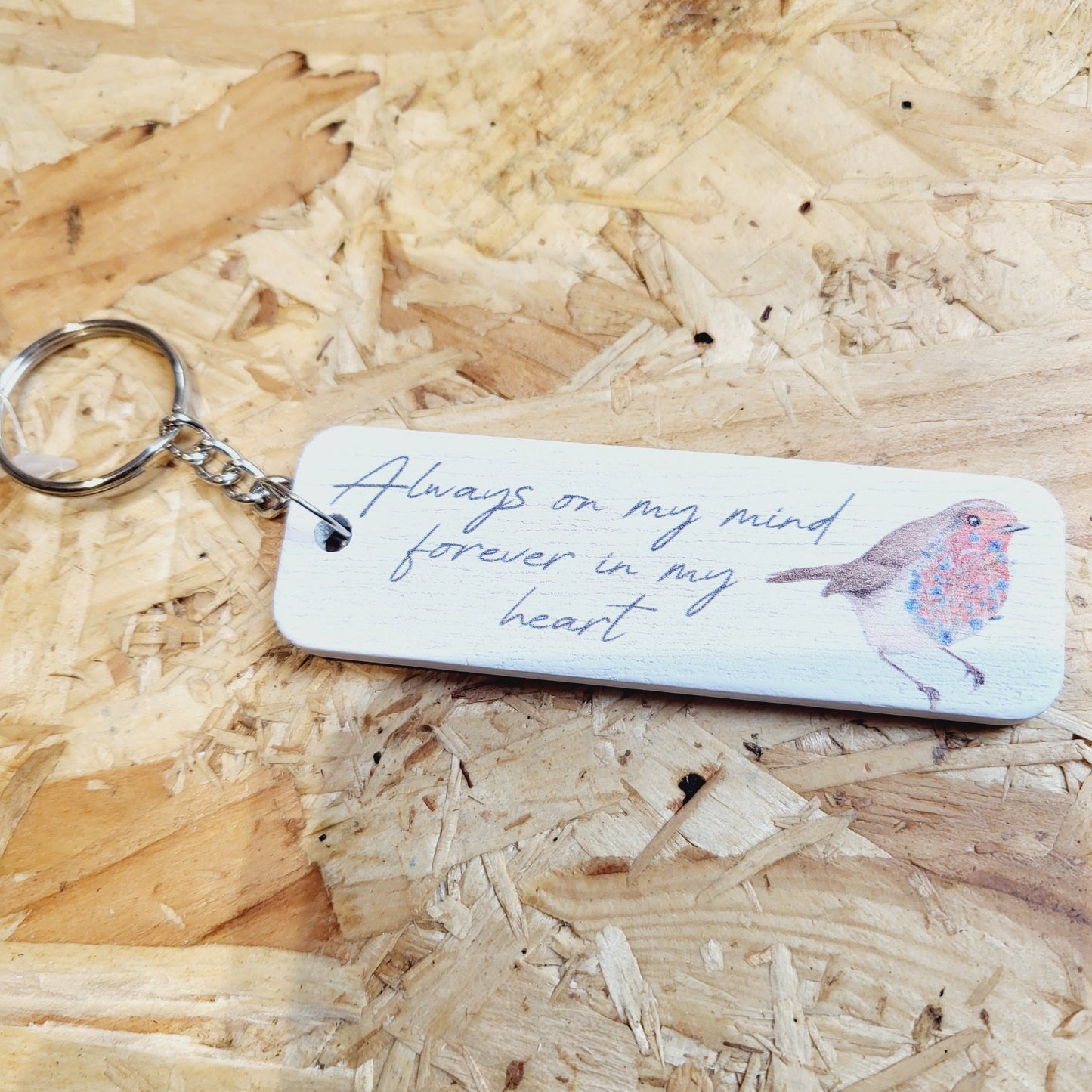 Keyring Robin..forever in my heart