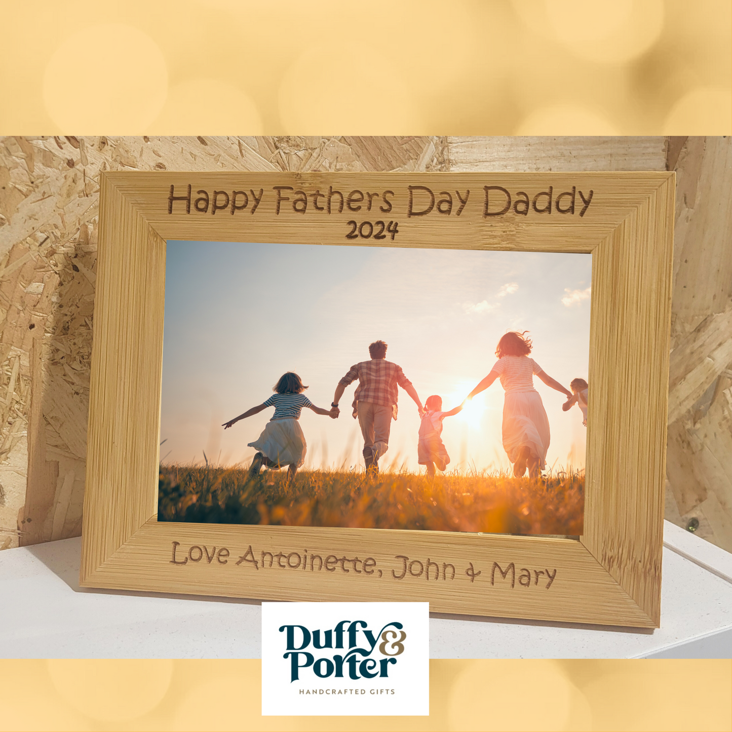 Personalised Bamboo Frame