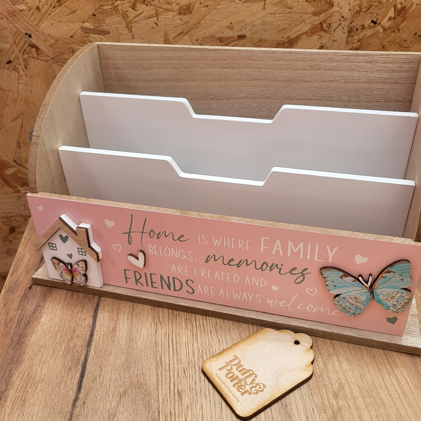 Home letter sorting box