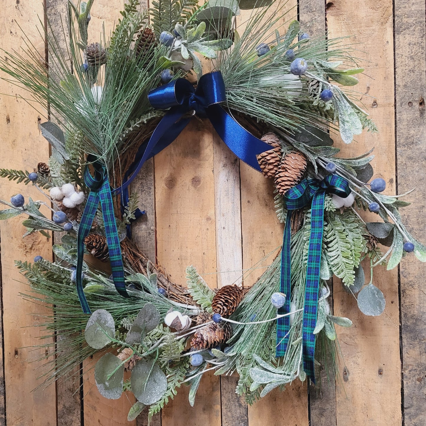 Sparkle Mist Christmas Wreath