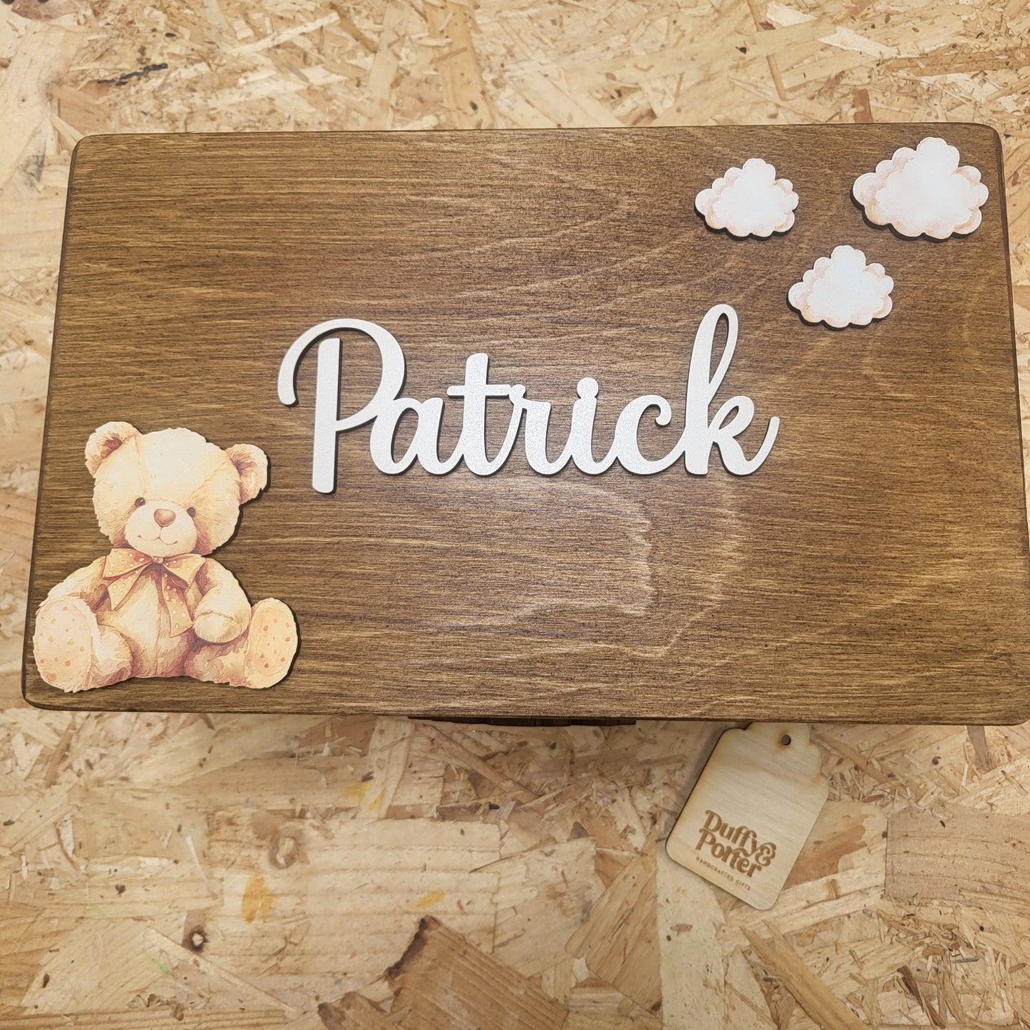 Keepsake Box Patrick Teddy