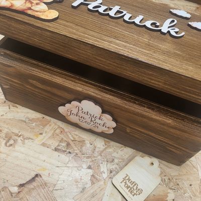 Keepsake Box Patrick Teddy