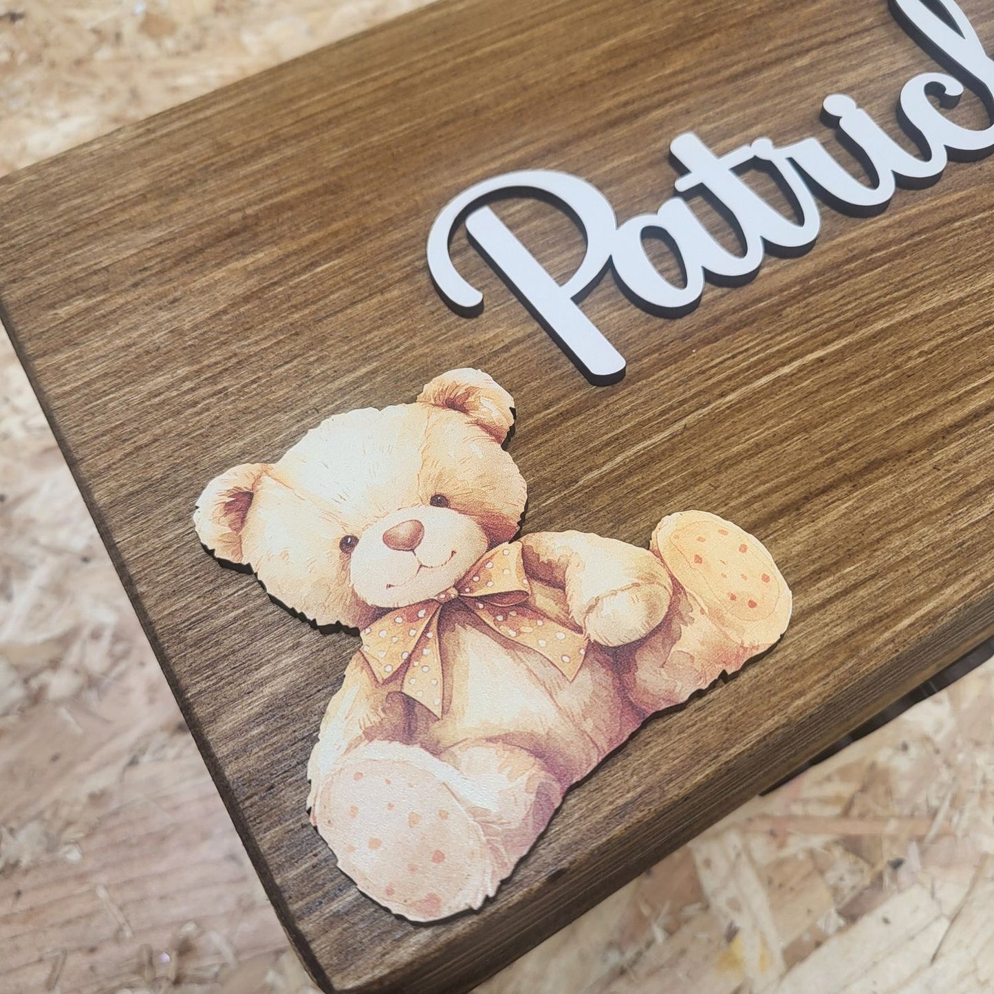 Keepsake Box Patrick Teddy