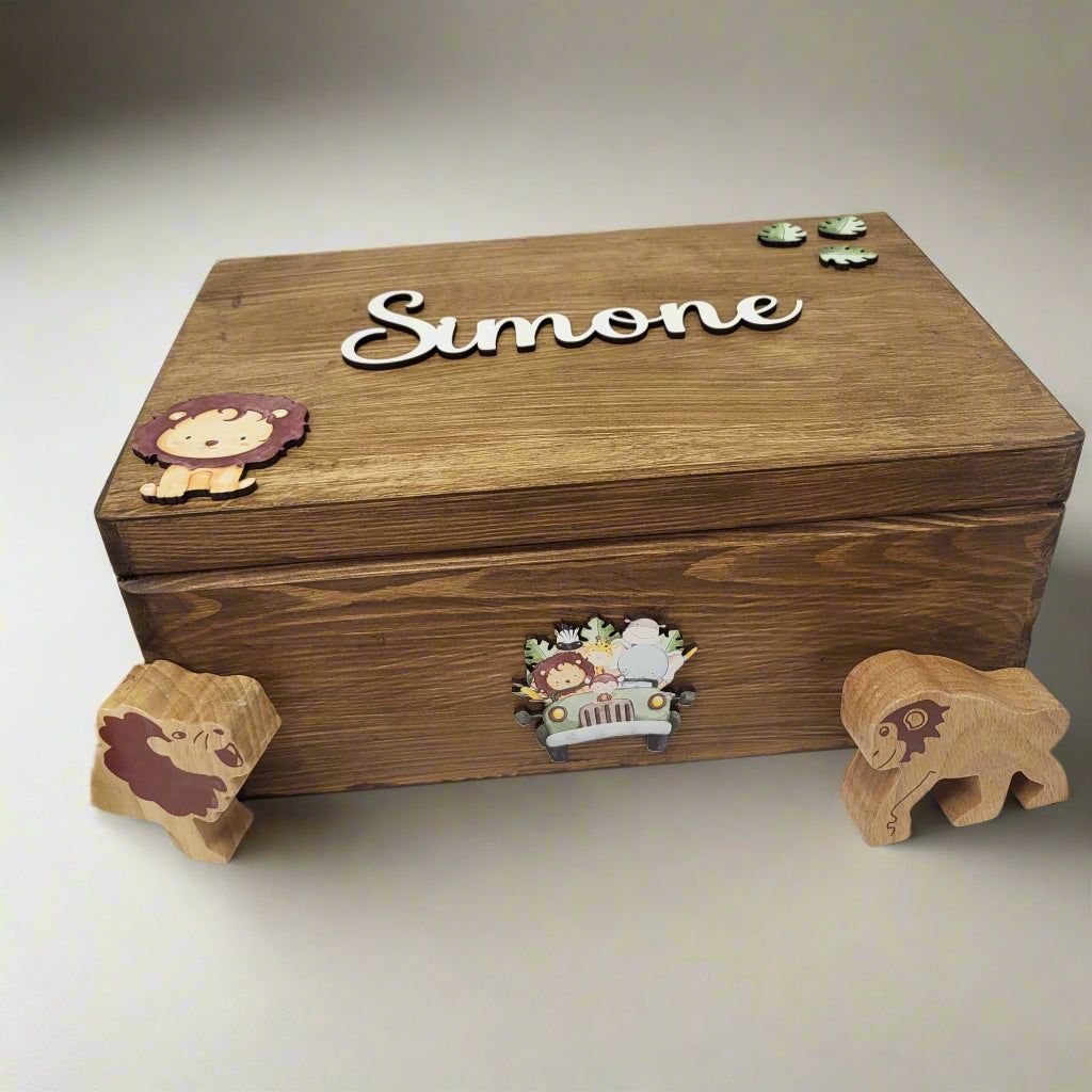 Keepsake Box Jungle Safari