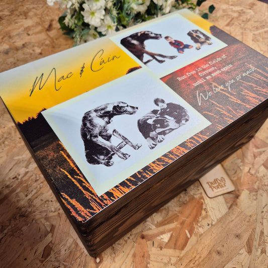 Personalised Pet Memory Box – Fields