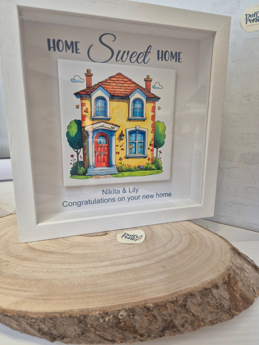 Personalised New Home frame