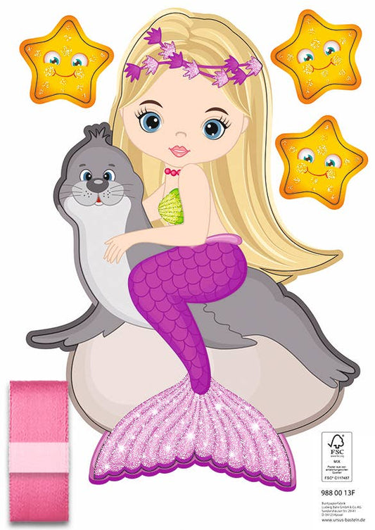 Mermaid decoration set