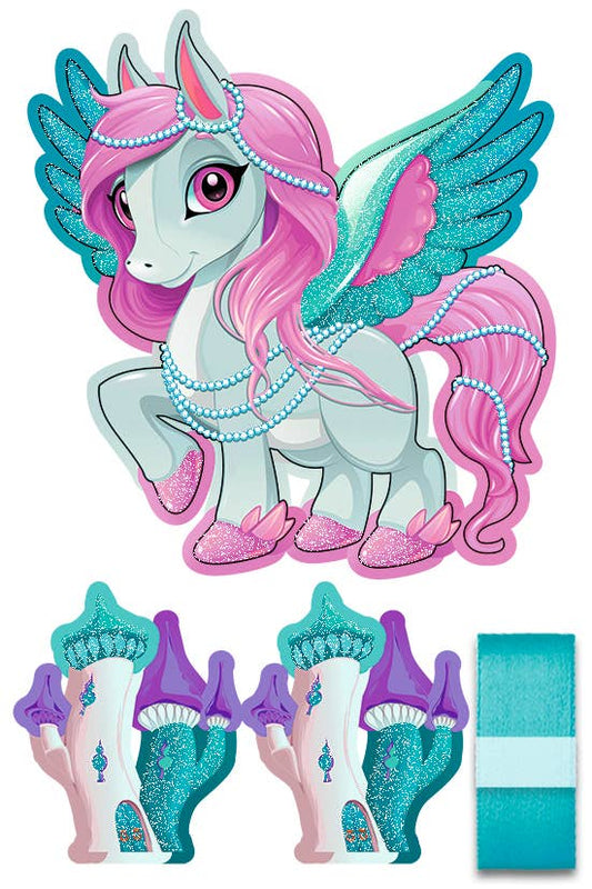 Mini “Baby Pegasus” decoration kit