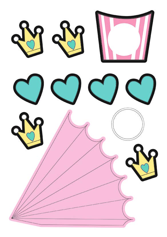 Unicorn decoration set