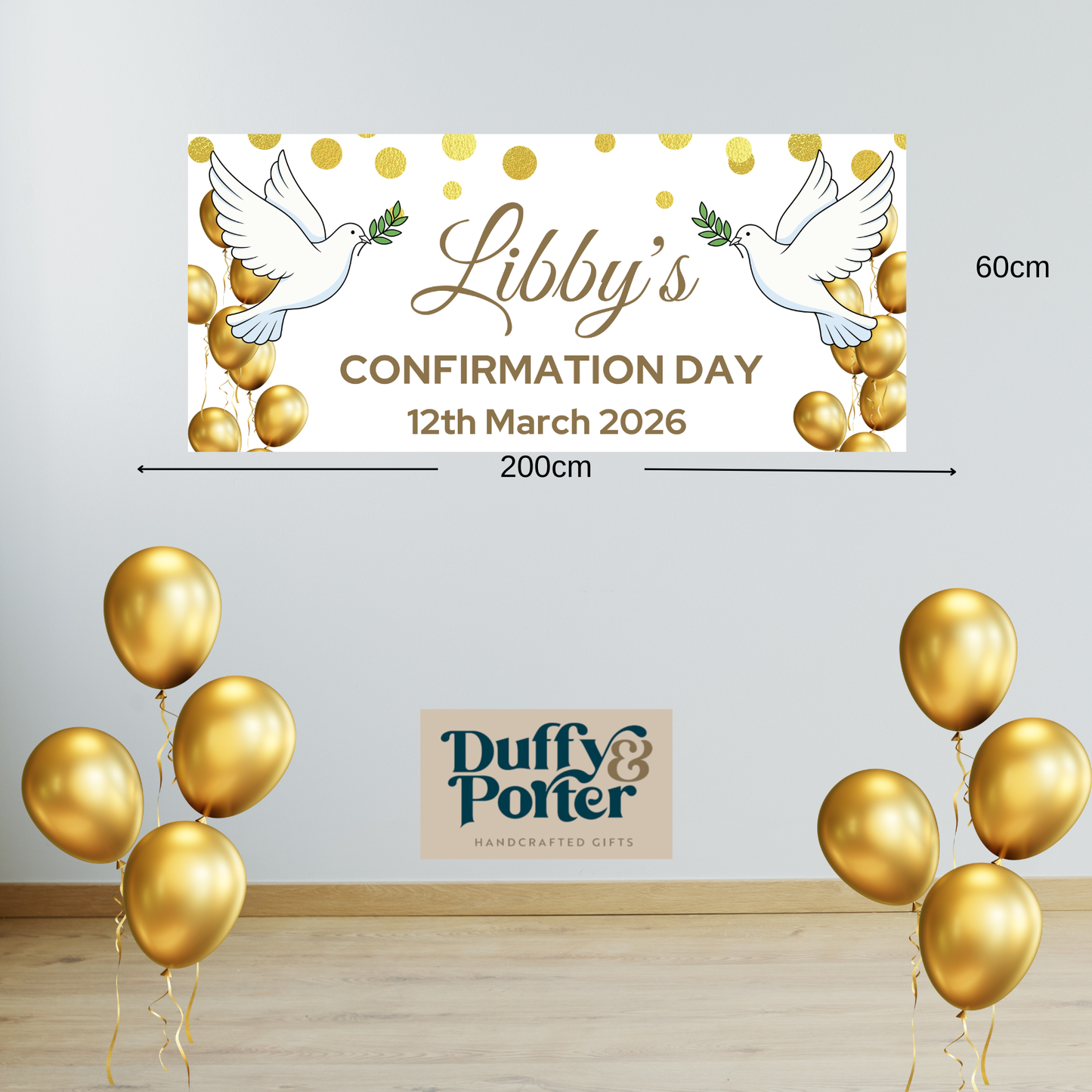 "Libby" Party Banner - Sustainable