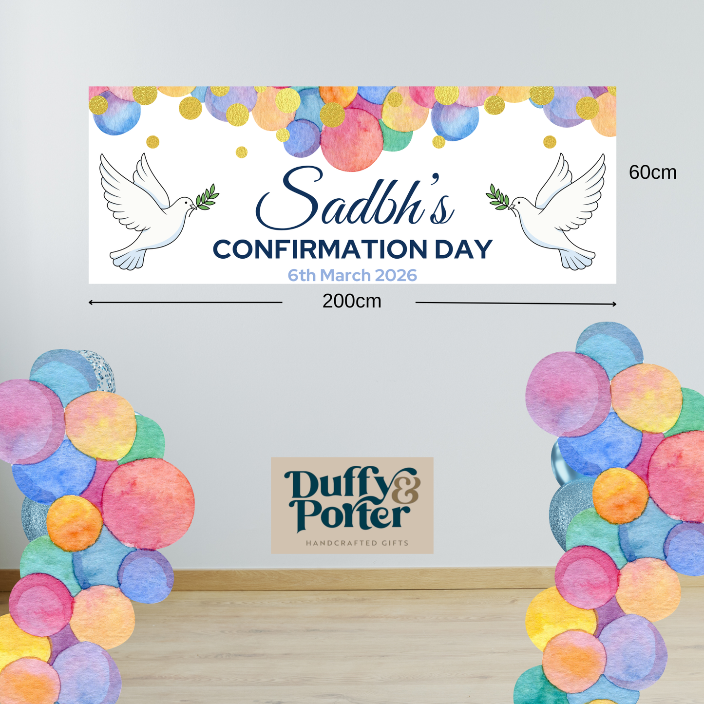 "Sadbh" Party Banner - Sustainable