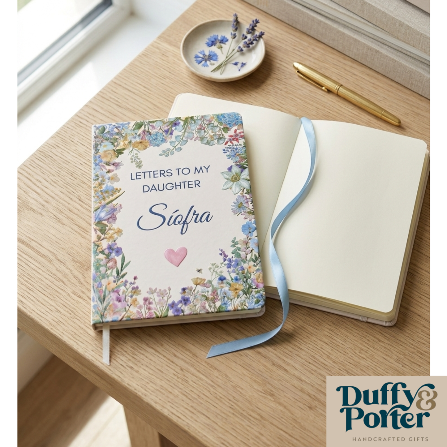 Personalised Letters to My Daughter Journal | Custom Keepsake Notebook Ireland