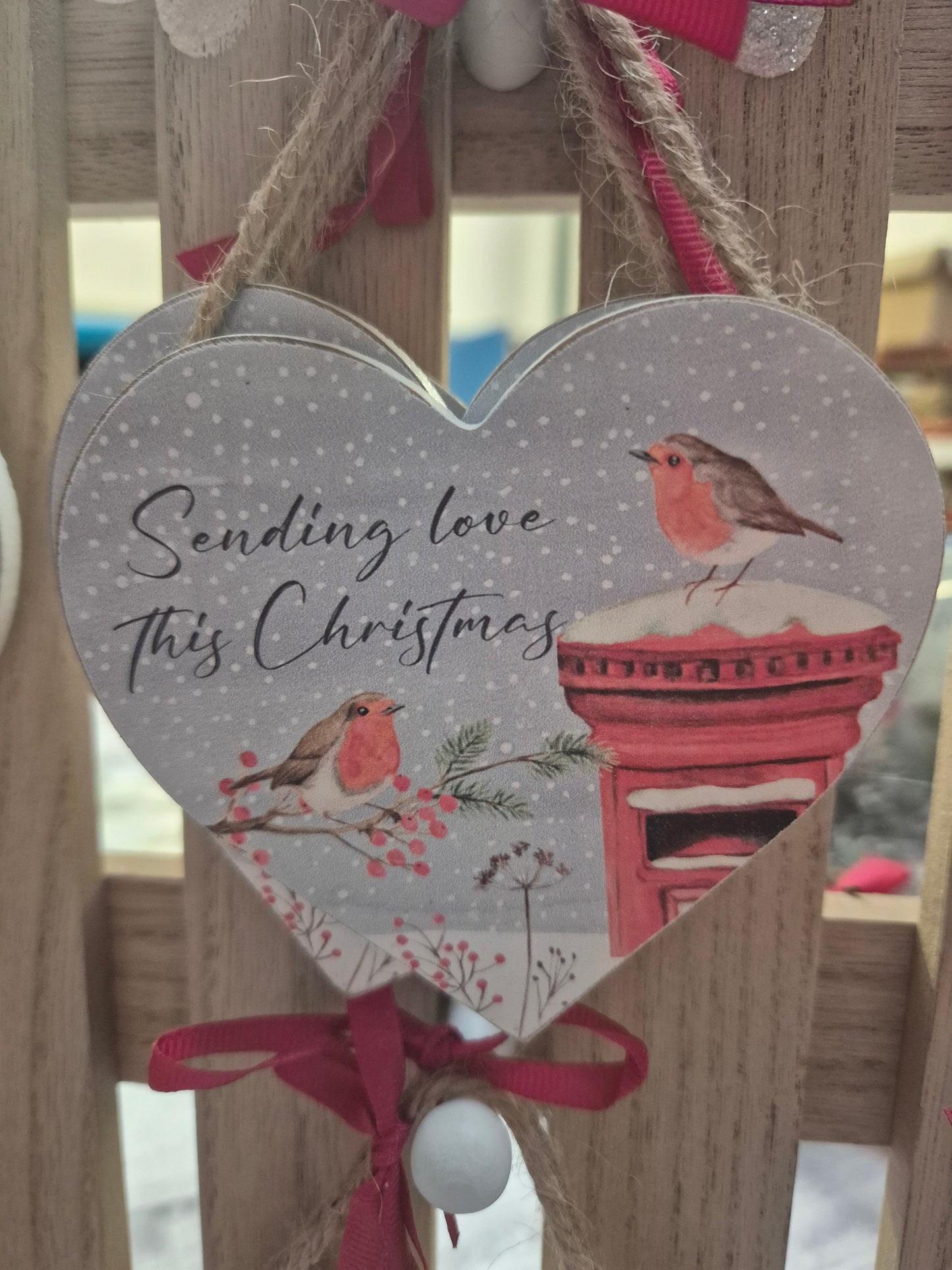 Christmas Robin Sending love this Christmas