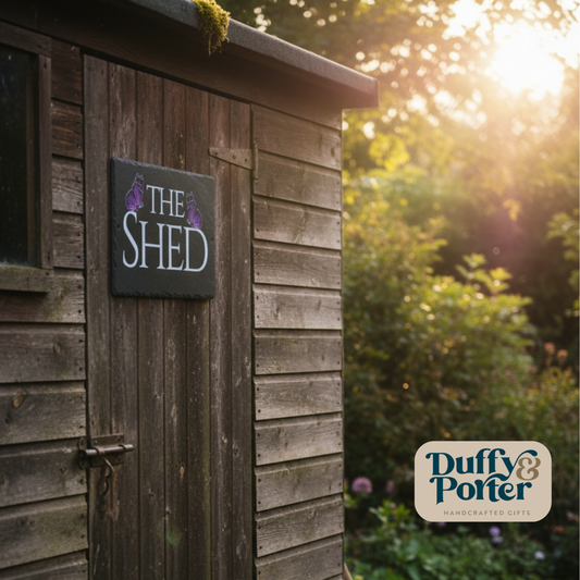 Custom Slate House Sign