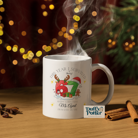Personalised 6 7 Mug