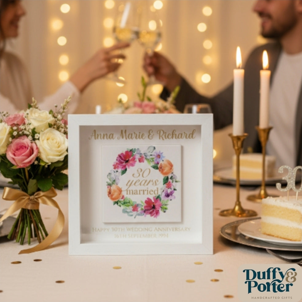 Personalised Anniversary Frame