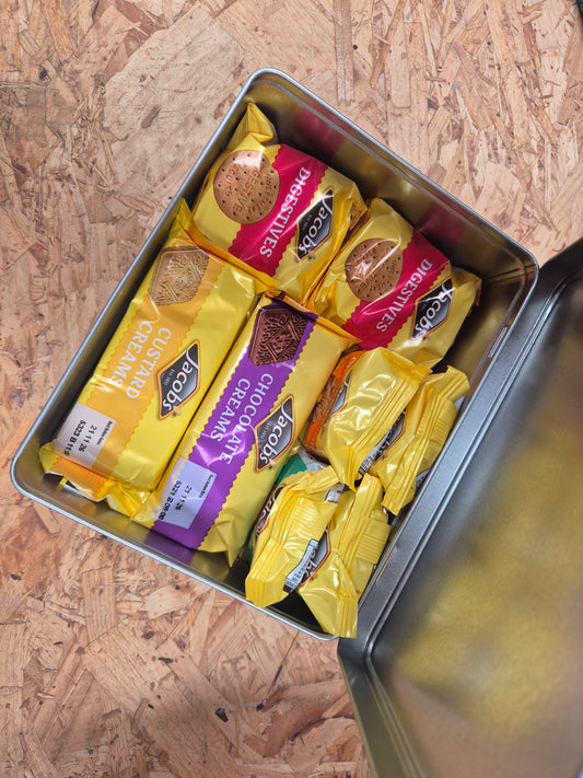 The "Cosy Comforts" Personalised filled Treat Tin