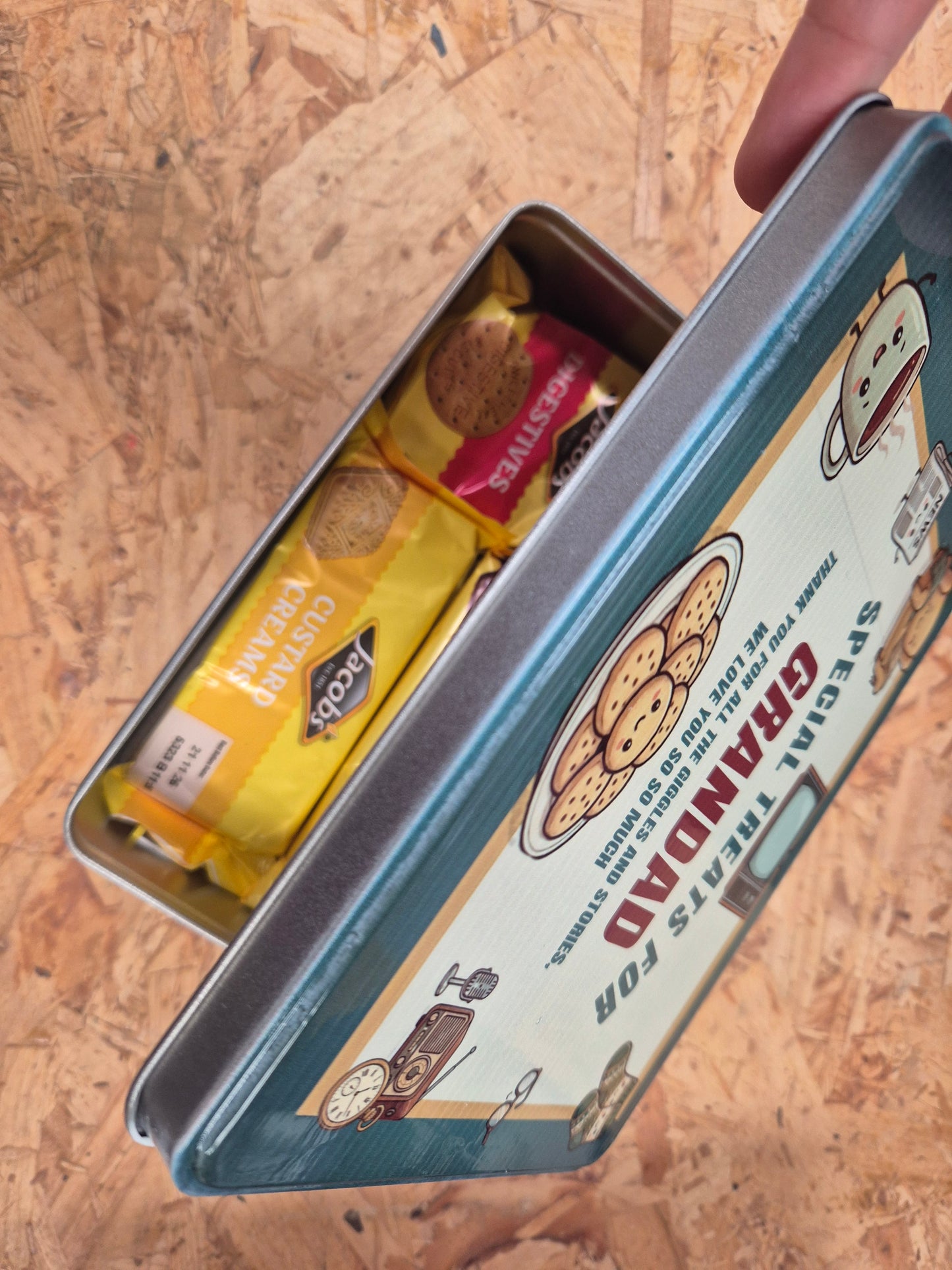 The "Cosy Comforts" Personalised Treat Tin