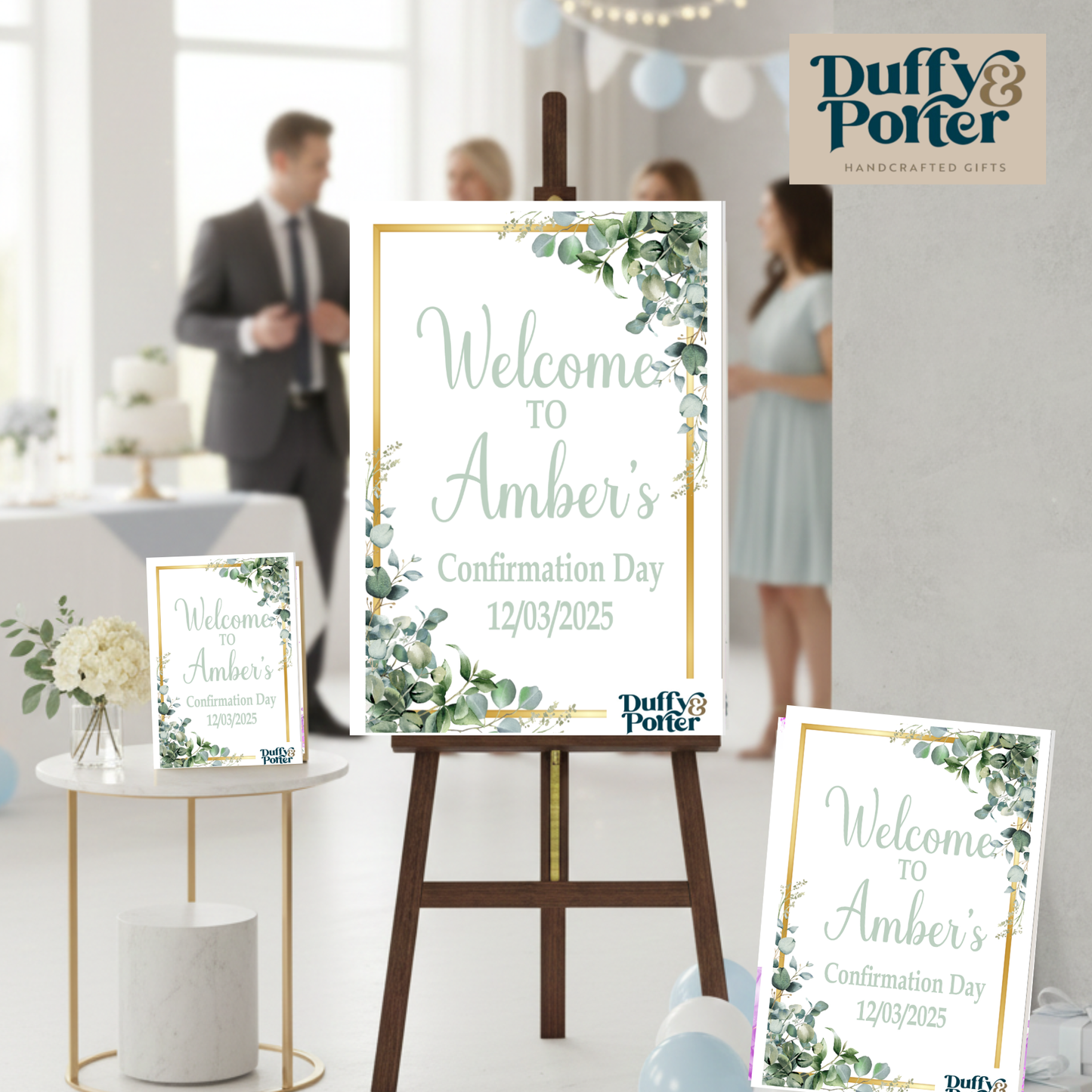 Eucalyptus gold Occasion Sign