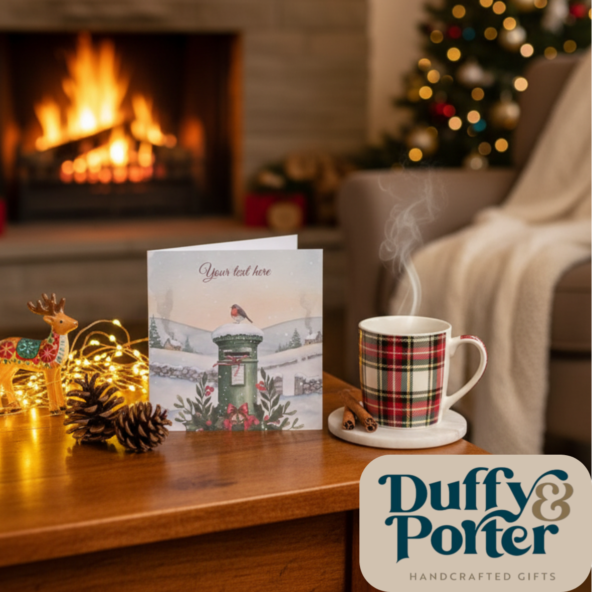 Christmas Post Personalised Card