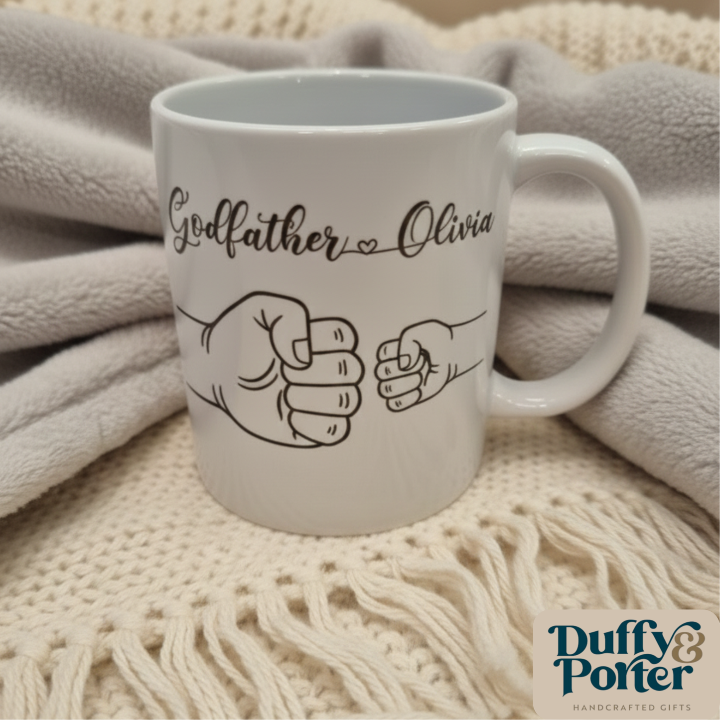 Personalised Godfather Fist Bump Mug