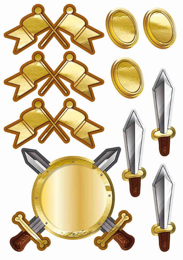 Dragon decoration set