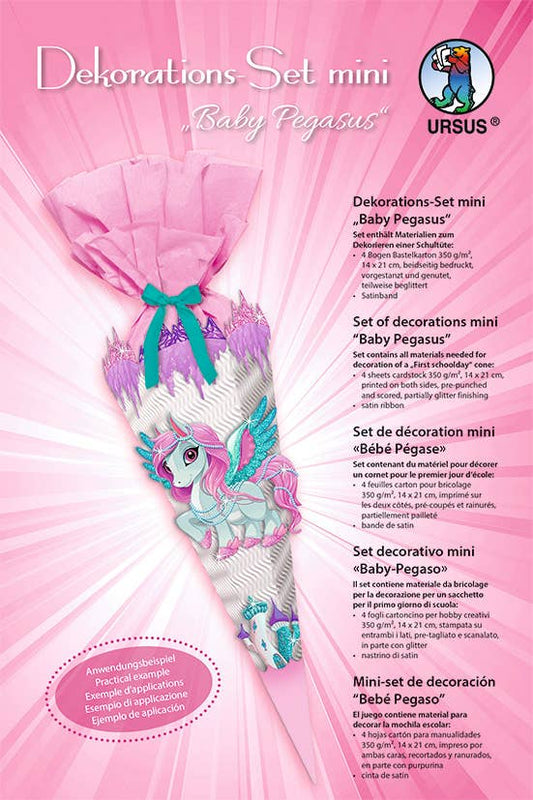 Mini “Baby Pegasus” decoration kit