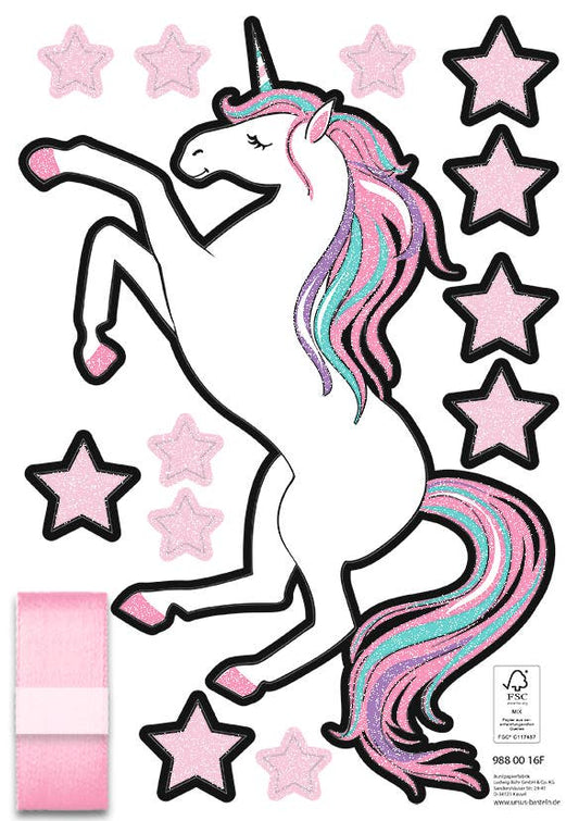 Unicorn decoration set