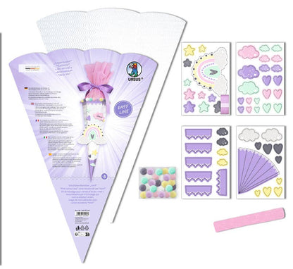 Mini Easy Line “Rainbow” school bag craft set