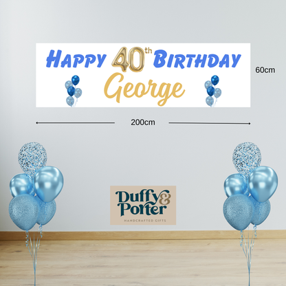 "George" Party Banner - sustainable