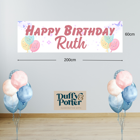 "Ruth" Party Banner - sustainable