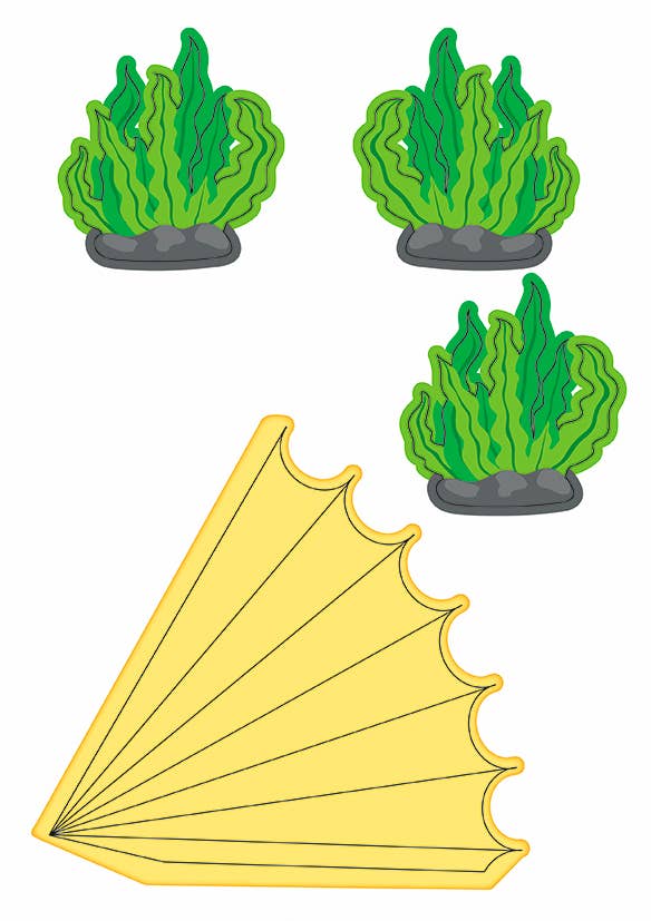 Mermaid decoration set