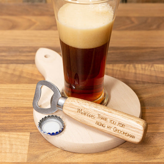 Personalised Beer Bottle Opener