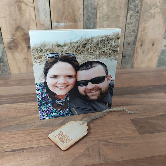 Wooden Photo Block